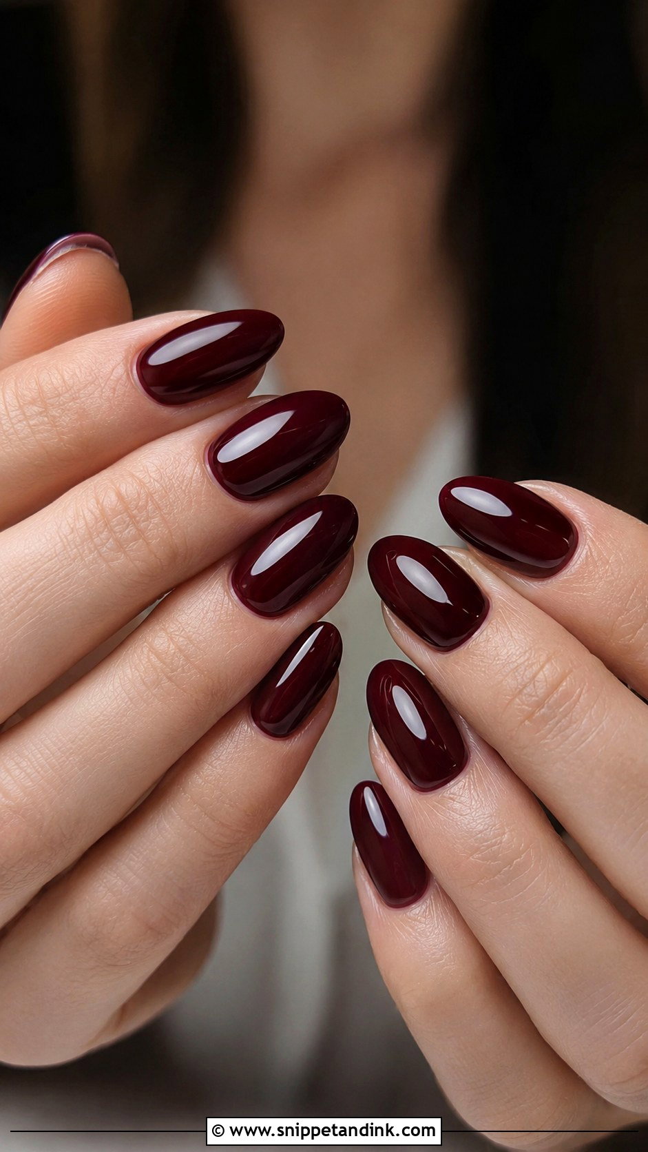 Burgundy Wedding Nails - Snippet and Ink - 20 Red Nails Wedding Brides