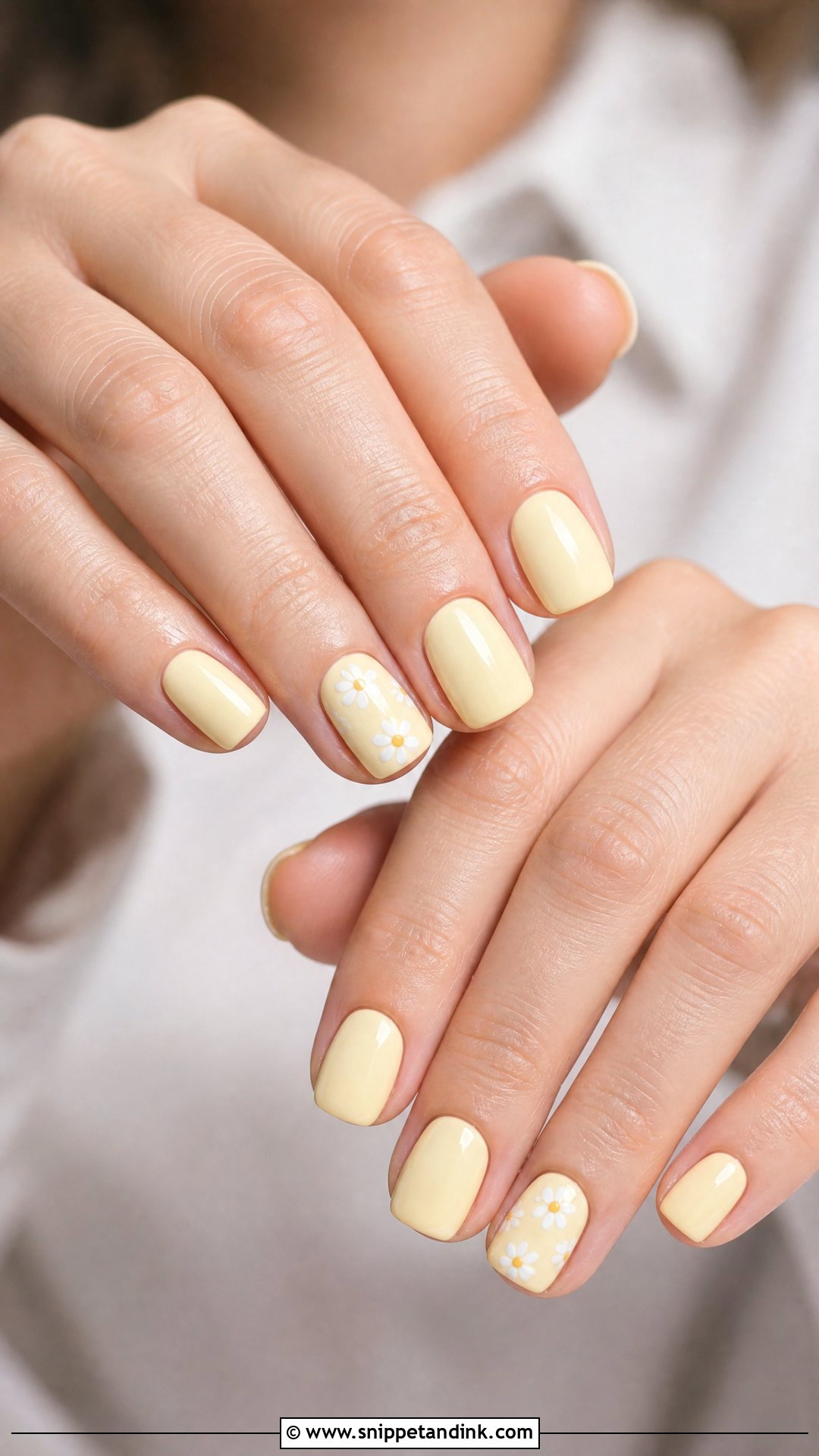 Butter Yellow Spring Wedding Nails - Snippet and Ink - 25 Spring Wedding Nails
