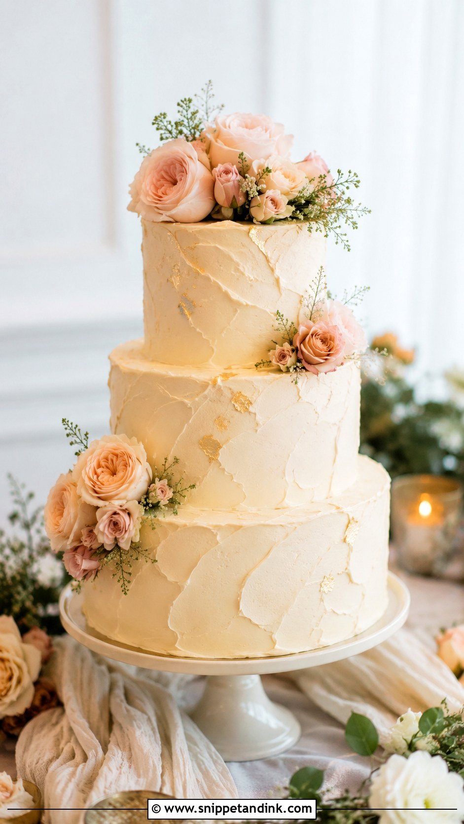Buttercream Wedding Cake - Snippet and Ink - 20 Type of Cakes for Wedding
