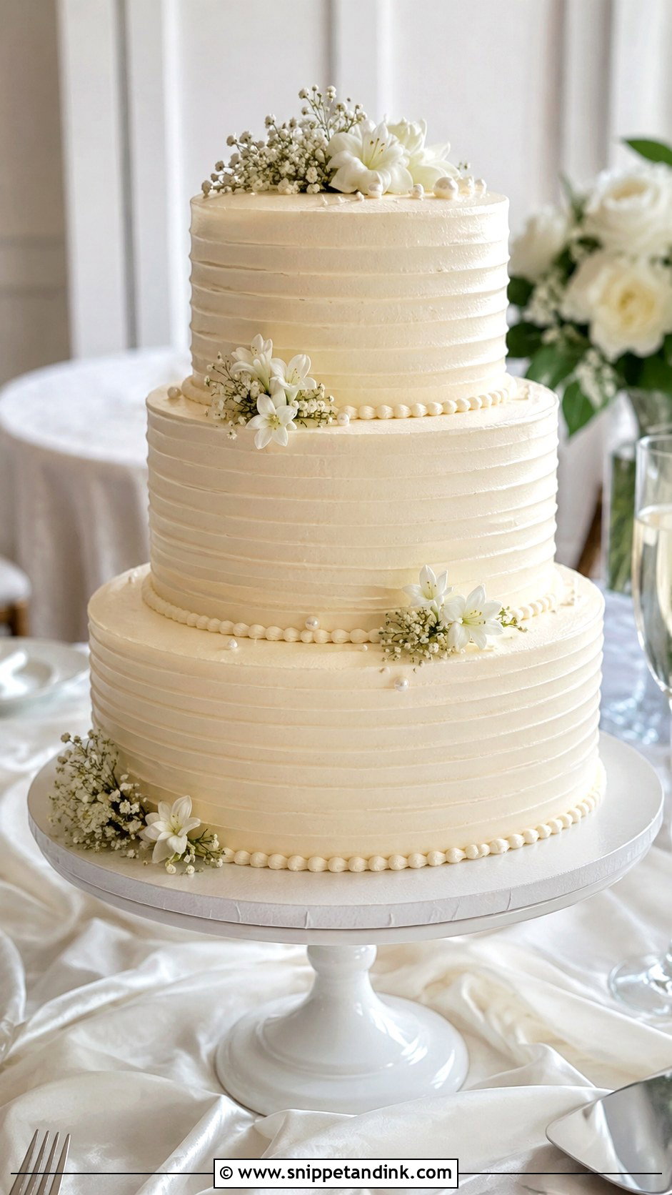 Buttercream Wedding Cake - Snippet and Ink - 25 Wedding Cake Business