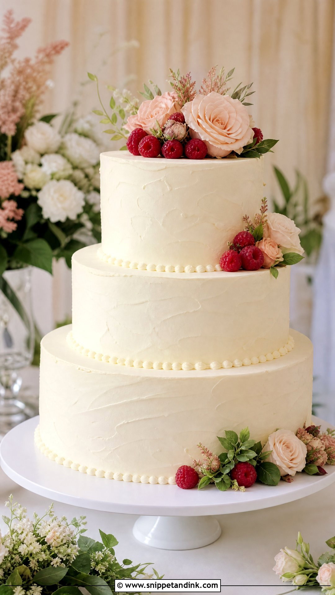 Buttercream Wedding Cake - Snippet and Ink - 30 Celebration Cakes for Wedding