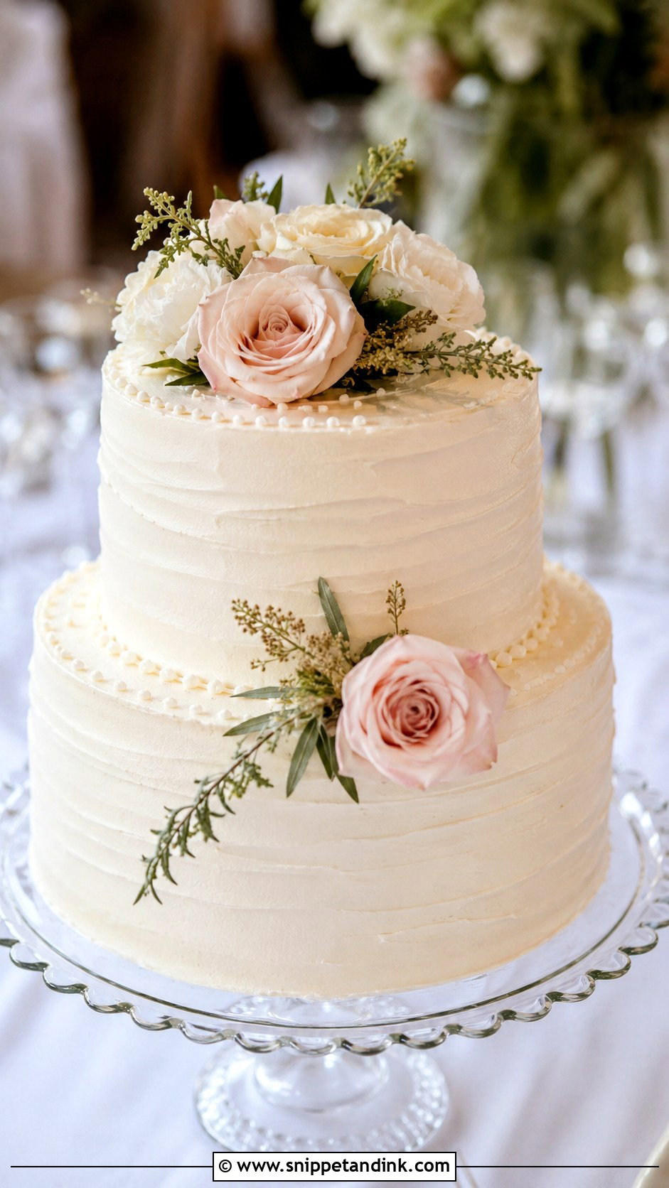 Buttercream Wedding Cake - Snippet and Ink - 20 Popular Cake Designs for Wedding