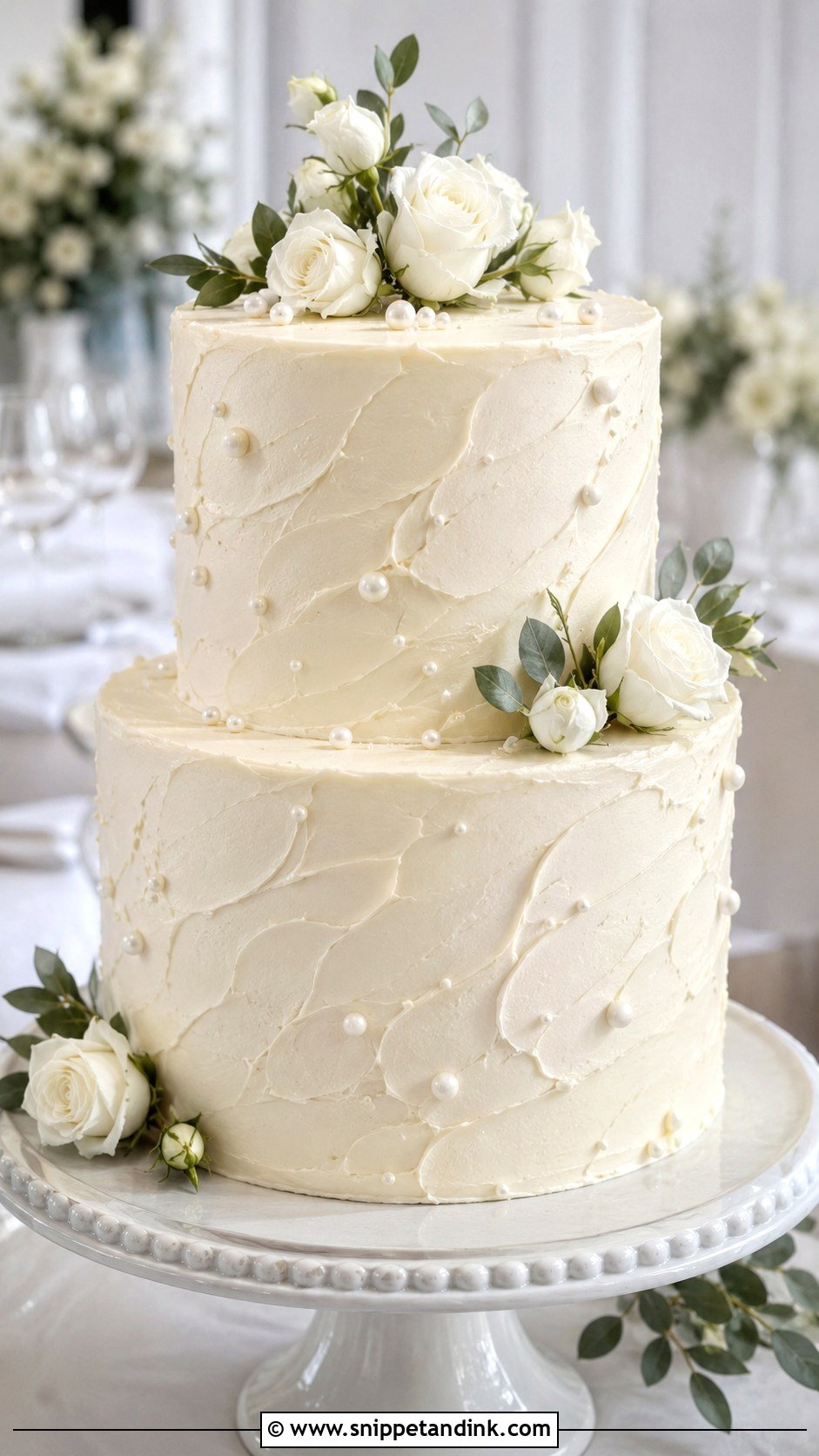 Buttercream Wedding Cake - Snippet and Ink - 20 Cakes with Pictures for Wedding