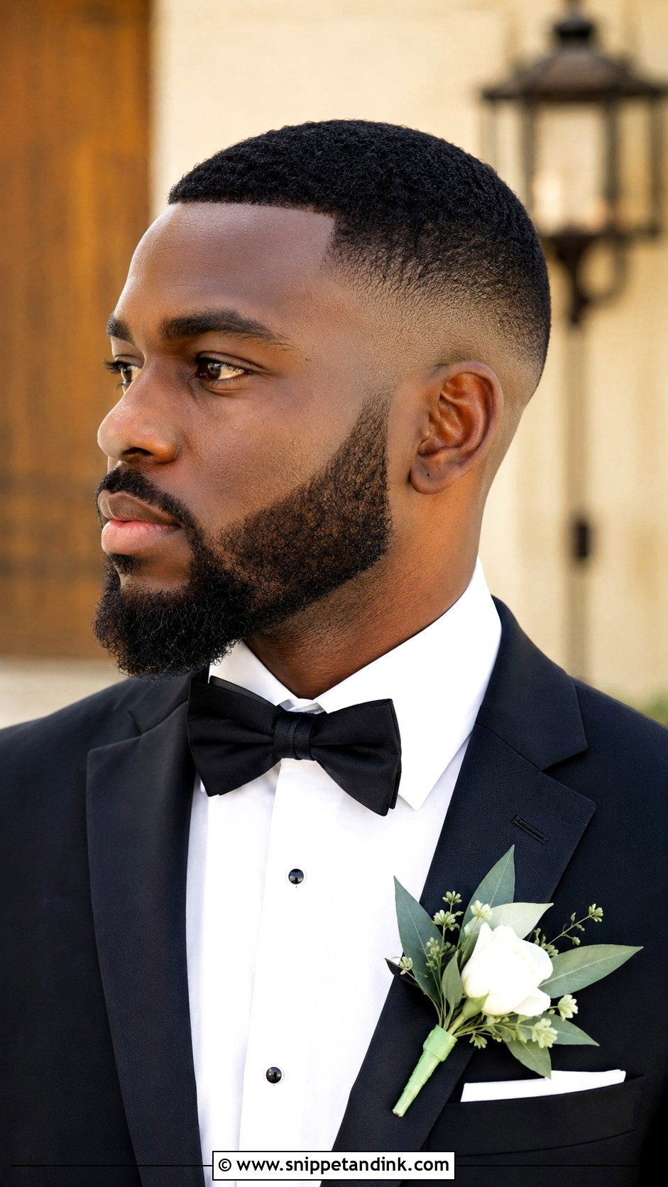 Buzz Cut Fade Wedding Hairstyle For Men - Snippet and Ink - 15 Men Wedding Hairstyle Ideas