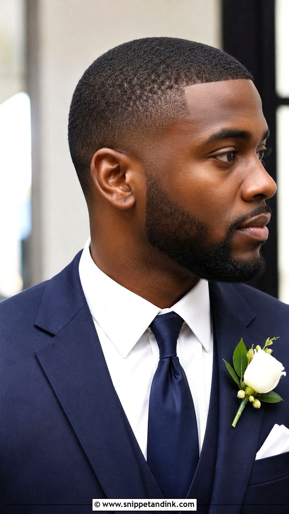 Buzz Cut Groom Hairstyle - Snippet and Ink - 15 Wedding Groom Hairstyle Ideas