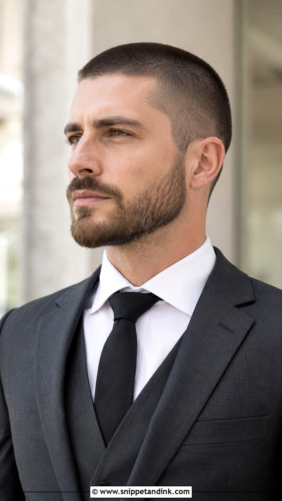Buzz Cut for Grooms - Snippet and Ink - 25 Wedding Hairstyles Men