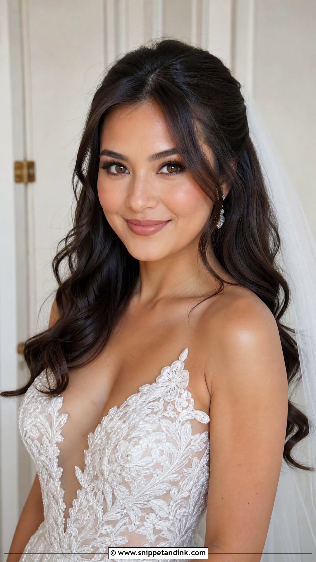 Caila Quinn Natural Glam Wedding Hair - Snippet and Ink - 15 Caila Quinn Wedding Hair Ideas