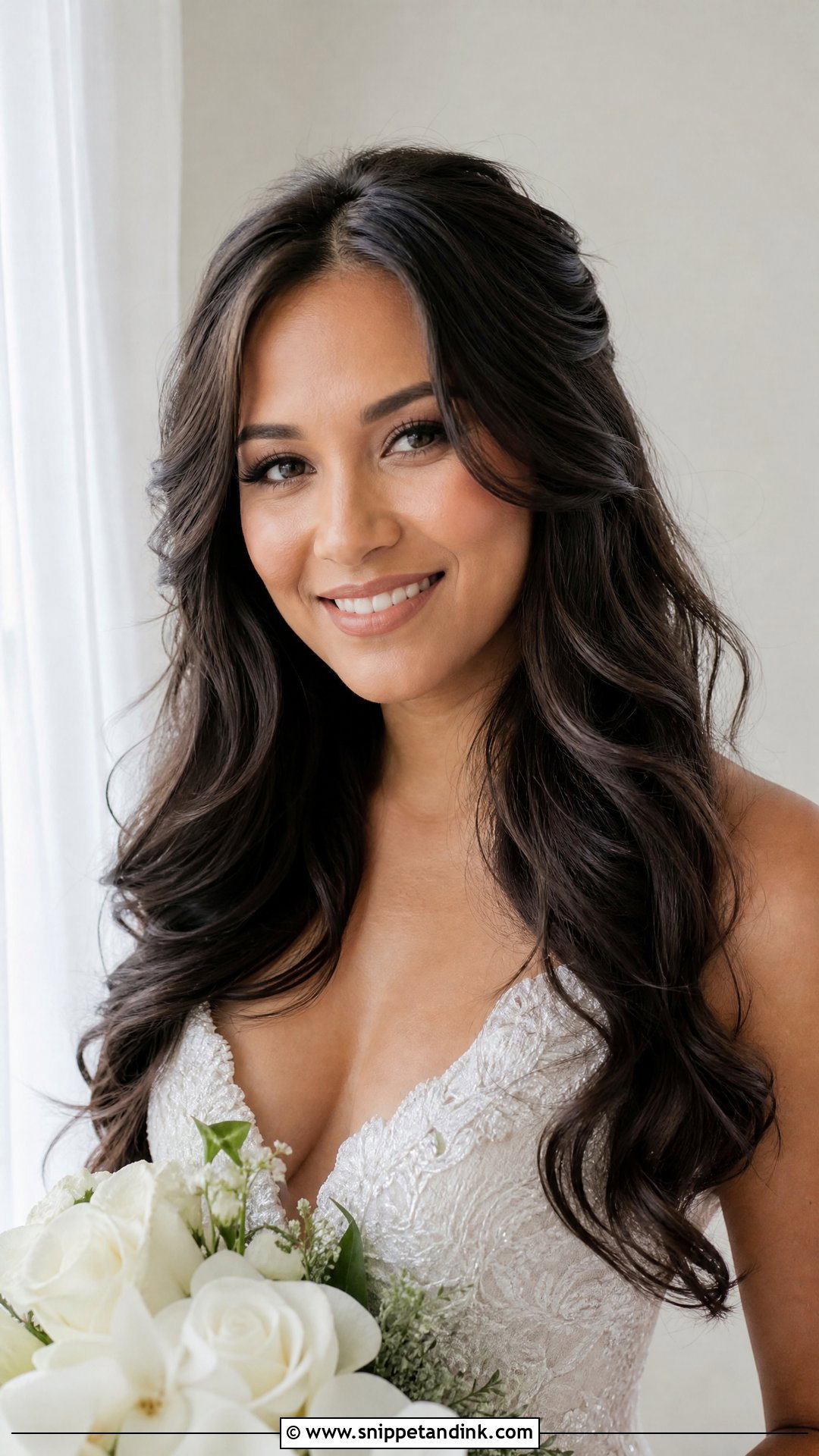 Caila Quinn Wedding Hair Down - Snippet and Ink - 15 Caila Quinn Wedding Hair Ideas