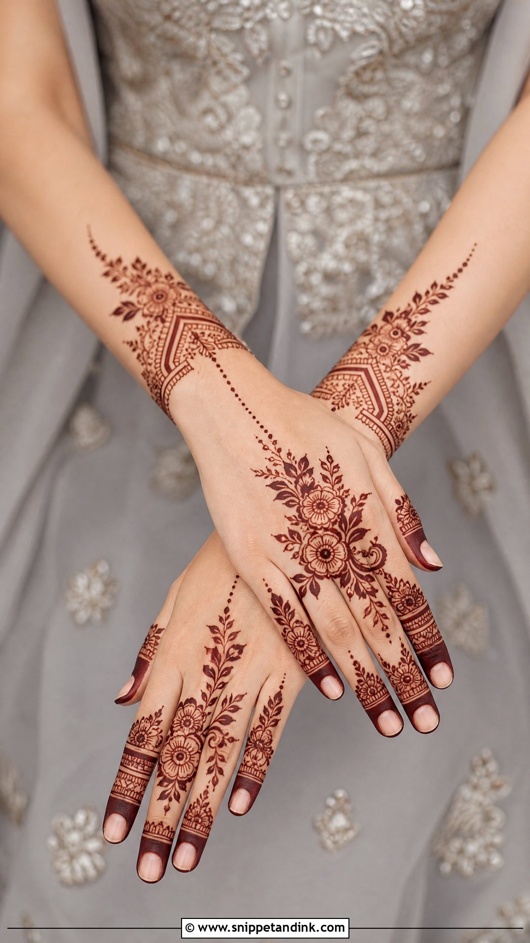 Cape Mehndi Dress Design - Snippet and Ink - 30 Mehndi Dress Design Ideas