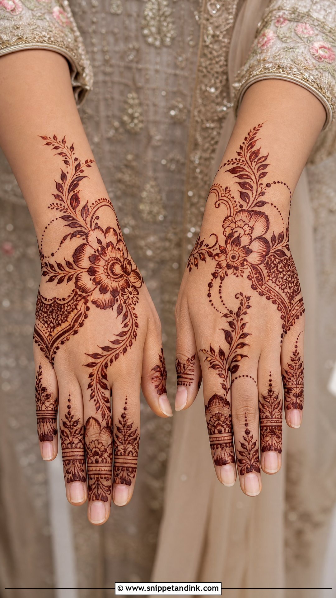 Cape Mehndi Gharara - Snippet and Ink - 20 Mehndi Gharara Ideas