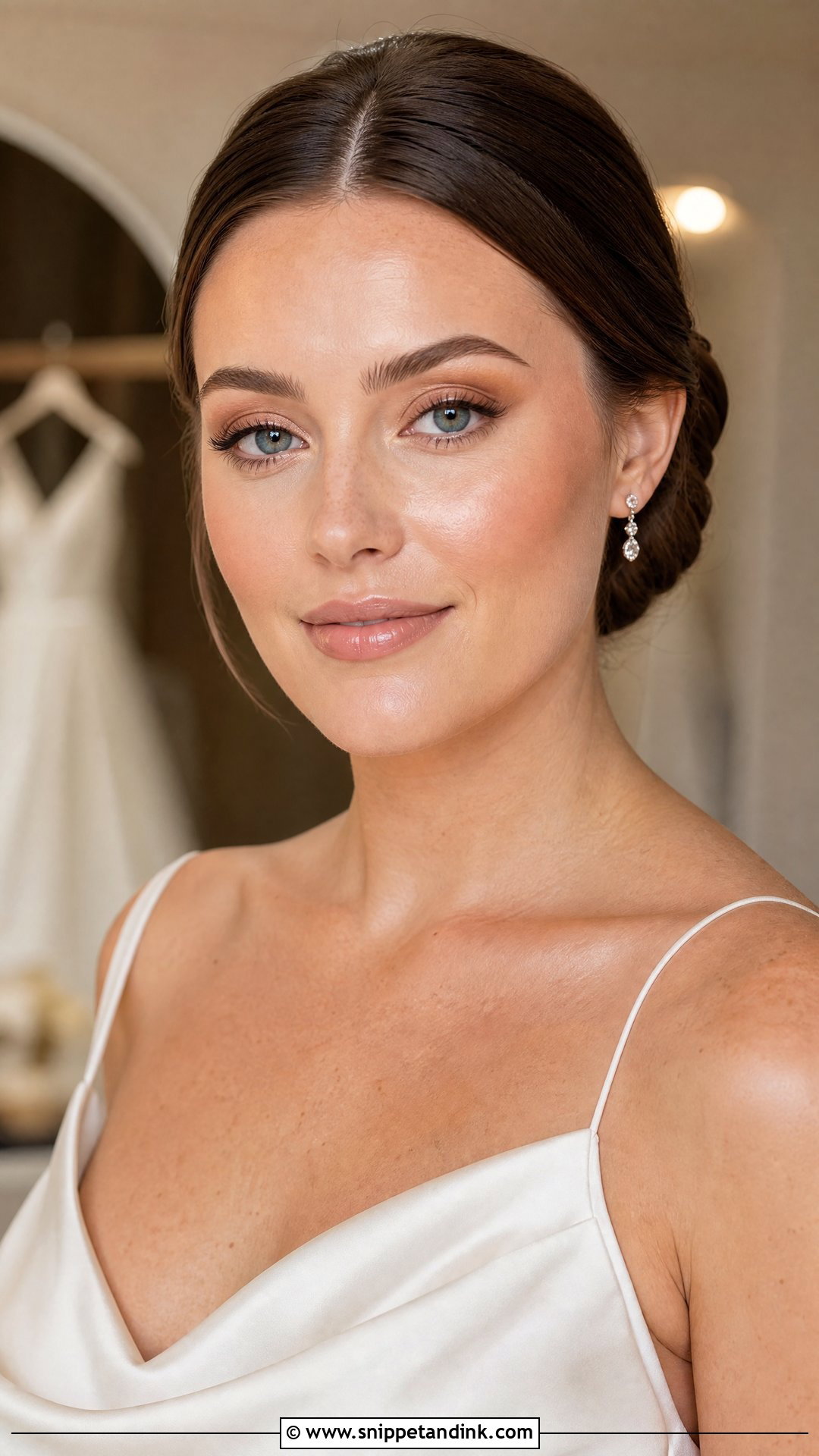 Caramel Bridal Makeup - Snippet and Ink - 20 Warm Bridal Makeup Ideas