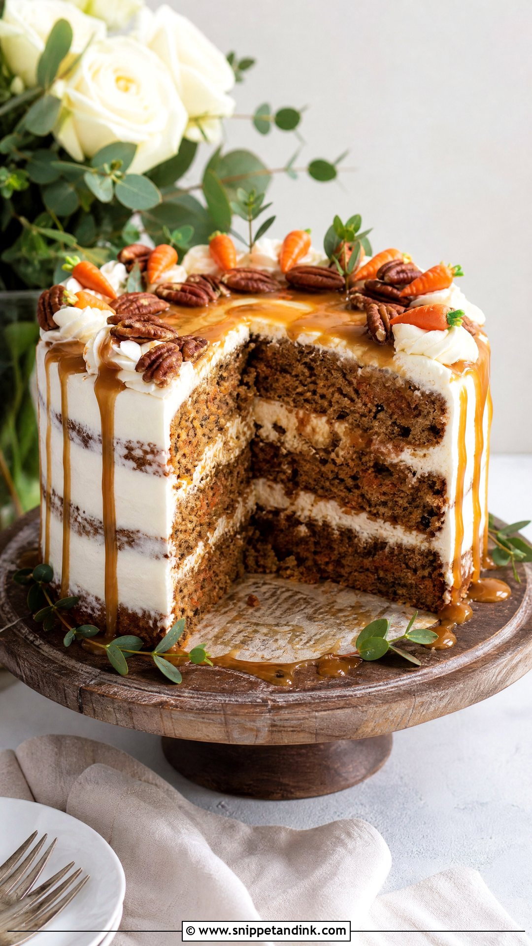 Carrot Anniversary Cake - Snippet and Ink - 35 Anniversary Cake Ideas