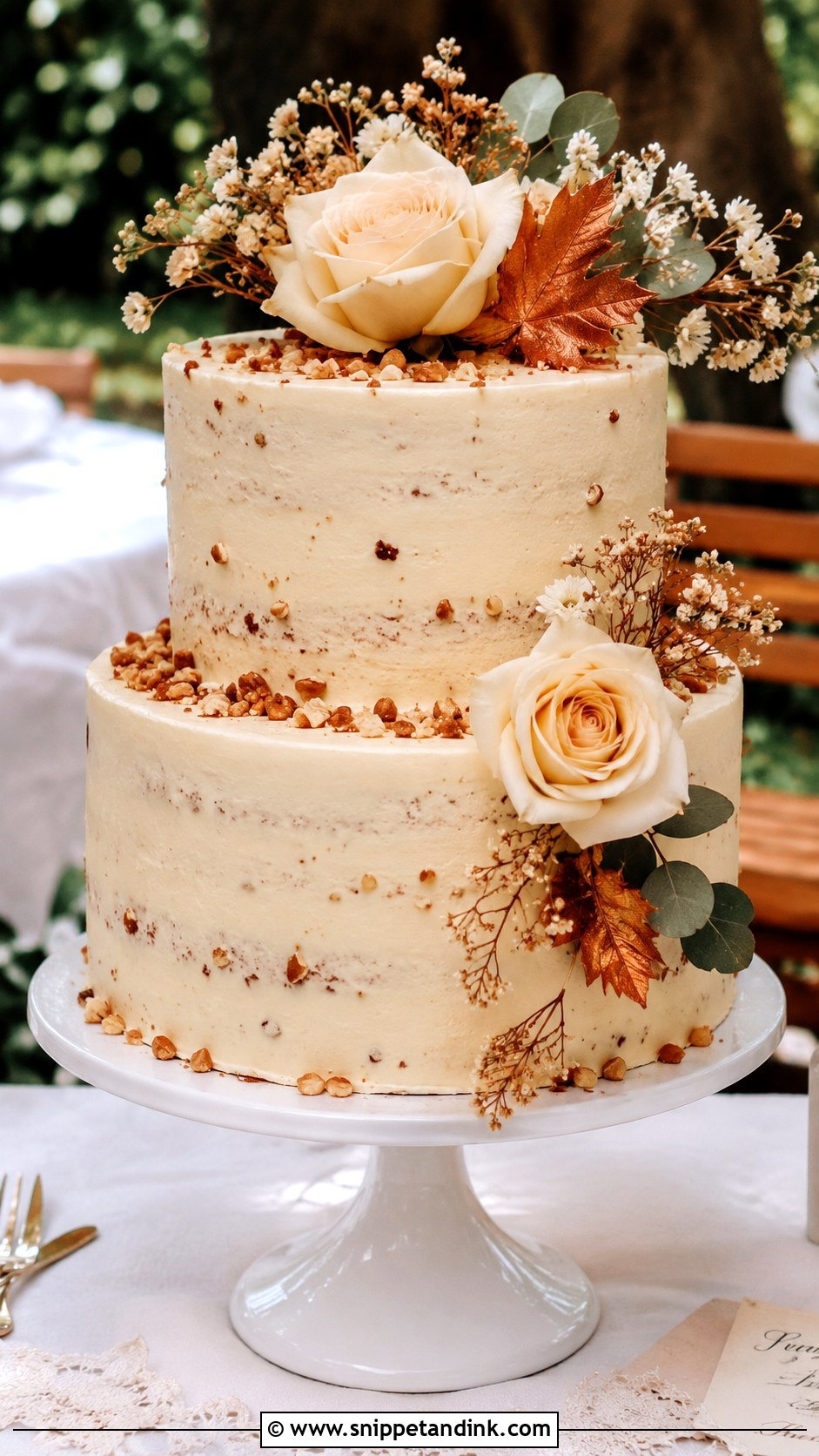 Carrot Fall Wedding Cake - Snippet and Ink - 20 Fall Wedding Cake Ideas