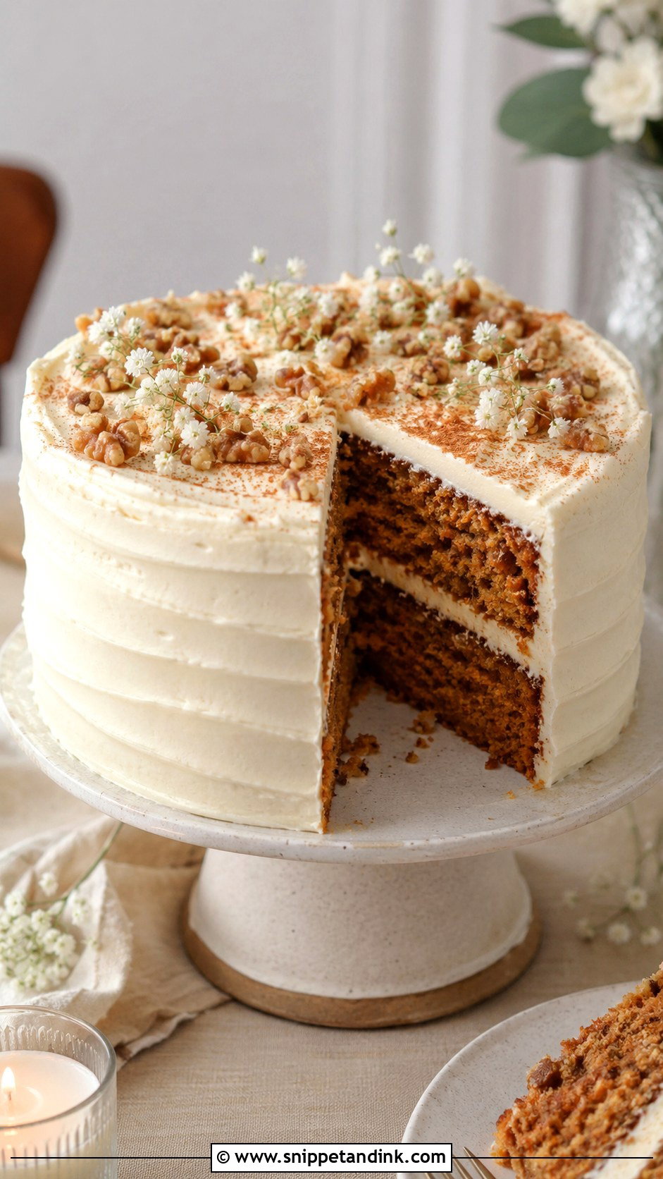 Carrot Wedding Cake - Snippet and Ink - 20 Wedding Cake at Home Ideas