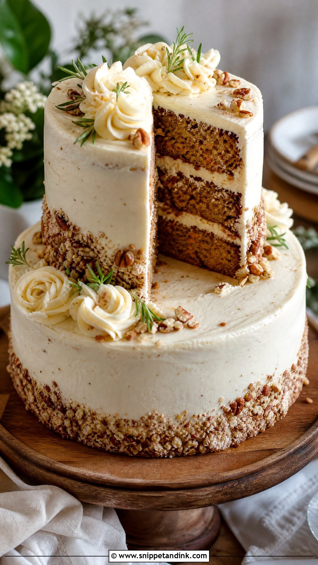 Carrot Wedding Cake Recipe - Snippet and Ink - 20 Wedding Cake Recipe