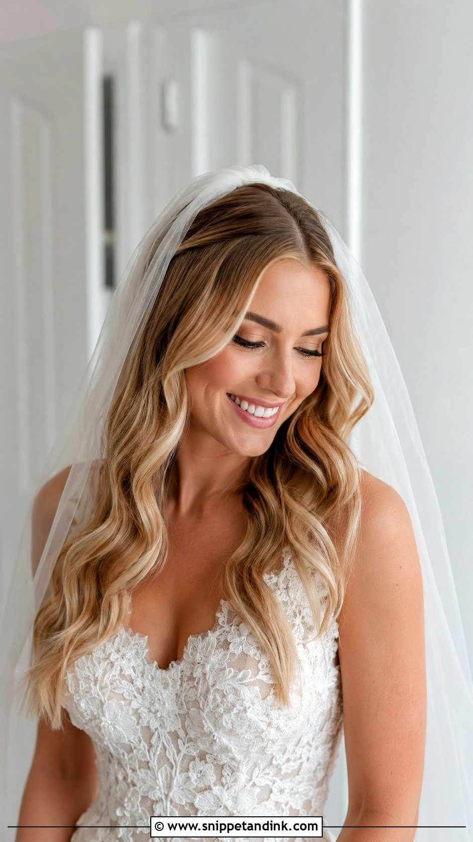 Casual Bridal Loose Waves - Snippet and Ink - 20 Casual Bridal Hair Ideas