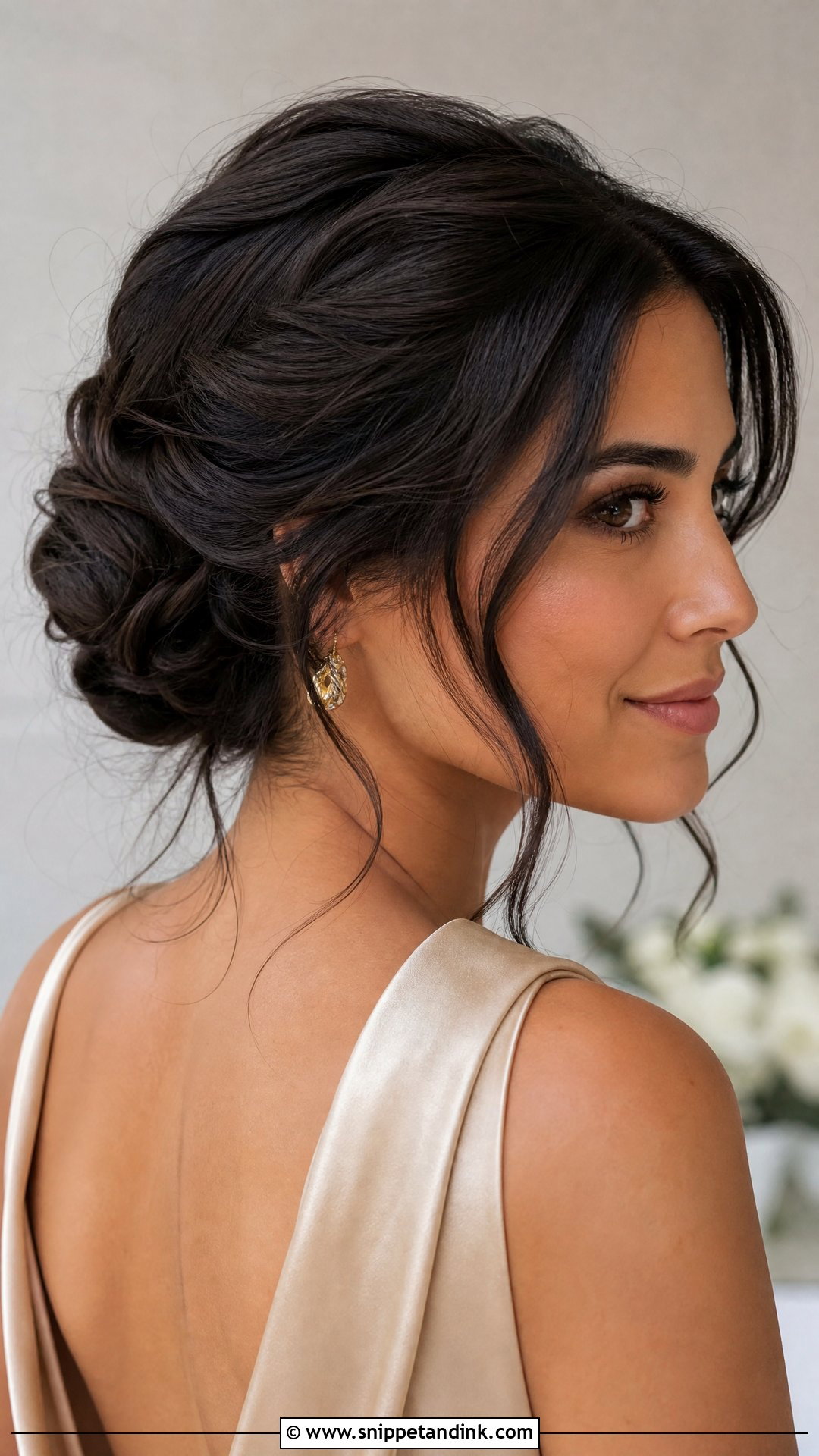 Casual Wedding Twisted Low Updo - Snippet and Ink - 15 Casual Wedding Updo Ideas