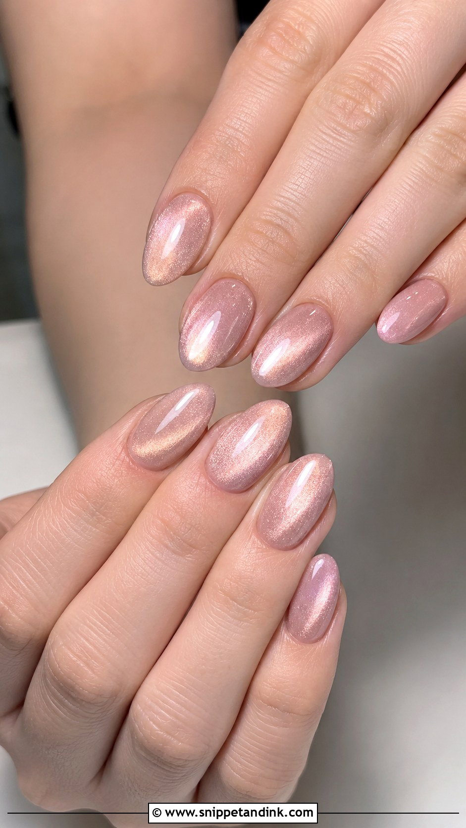 Cat Eye Bridal Nails - Snippet and Ink - 20 Nail Art for Marriage Ideas