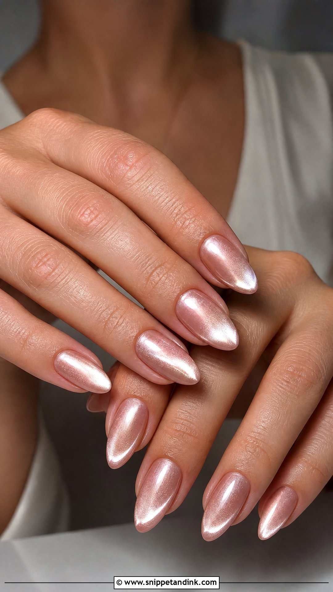 Cat Eye Bridal Nails - Snippet and Ink - 25 Unique Bridal Nails