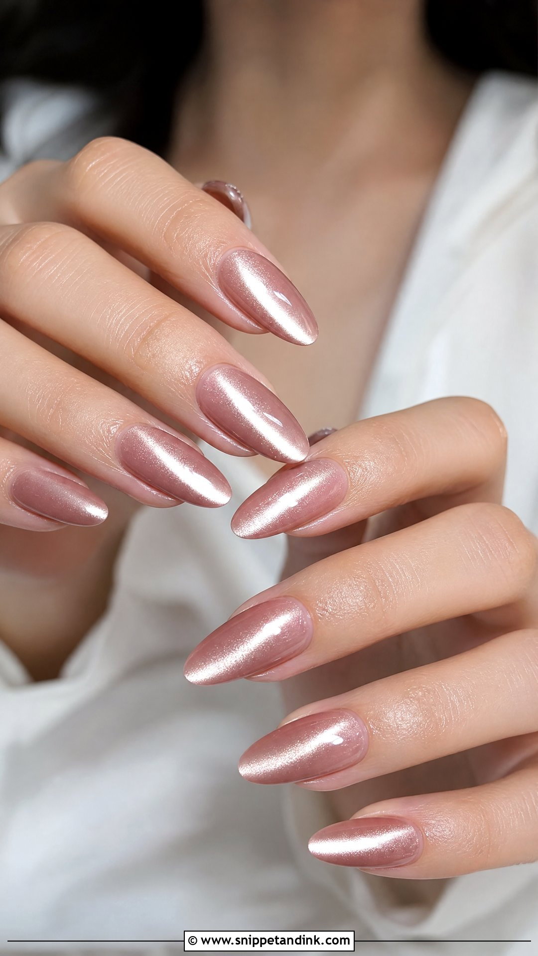 Cat Eye Engagement Nails - Snippet and Ink - 25 Fun Engagement Nails