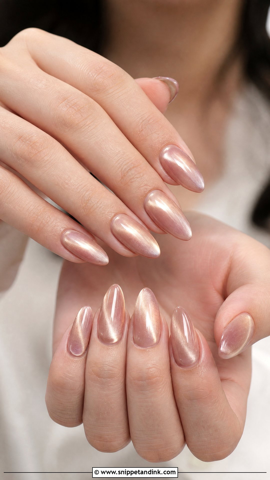 Cat Eye Wedding Nail Extensions - Snippet and Ink - 20 Nail Extensions for Wedding Ideas