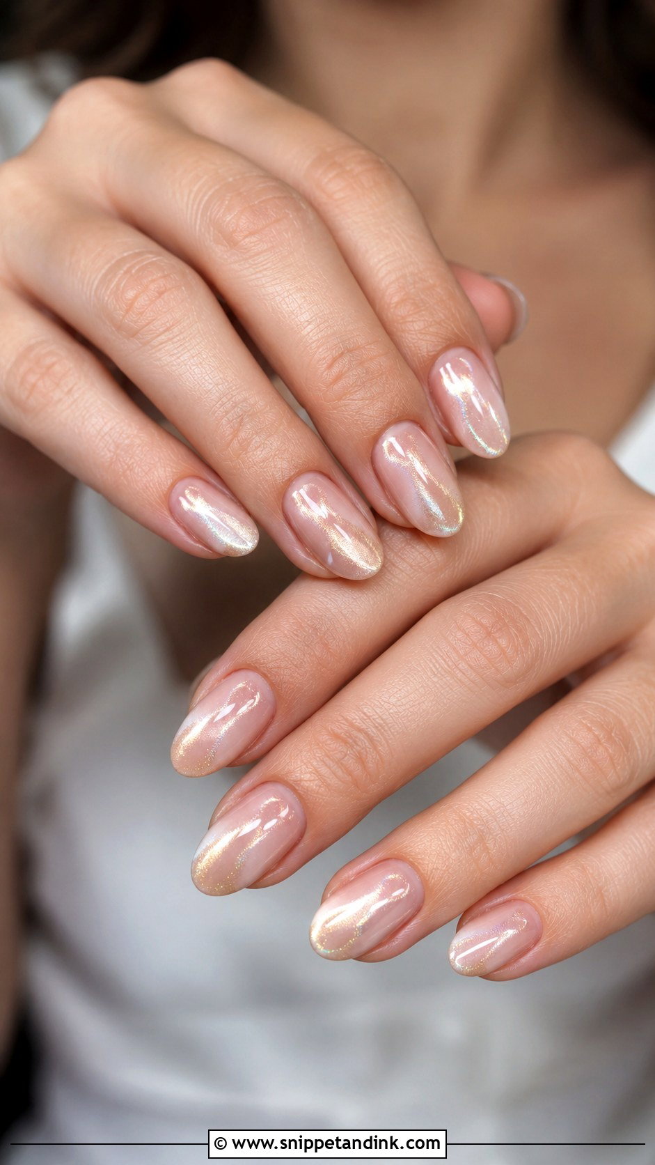 Cat Eye Wedding Nails - Snippet and Ink - 30 Wedding Nails Ideas