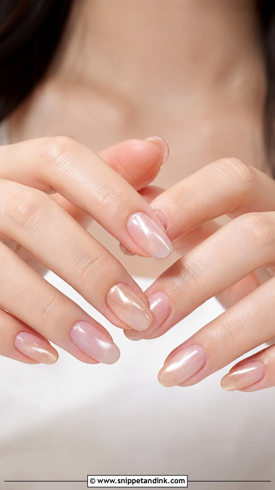 Cat Eye Wedding Nails - Snippet and Ink - 20 Dream Wedding Nails