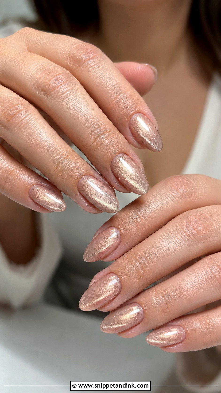 Cat Eye Wedding Nails - Snippet and Ink - 20 Fancy Wedding Nails