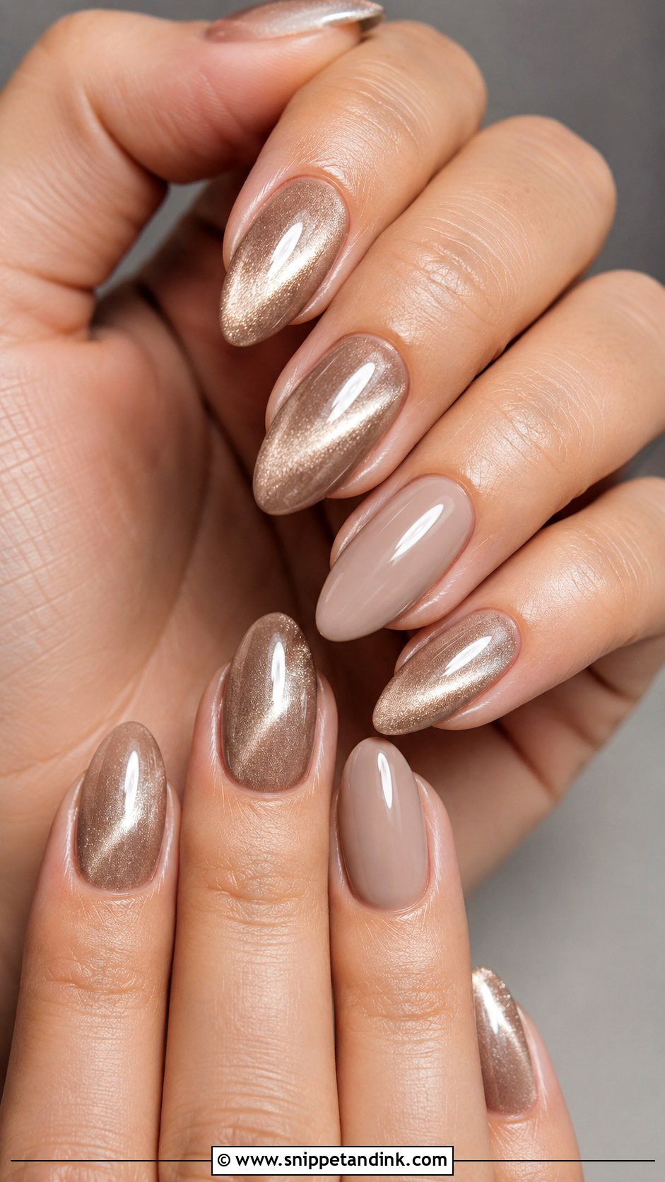 Cat Eye Wedding Nails - Snippet and Ink - 20 Nail Art Designs for Wedding Functions