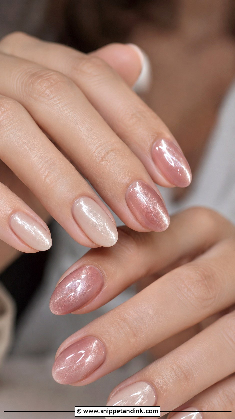 Cat Eye Wedding Nails - Snippet and Ink - 20 Wedding Nails Inspo for Bride