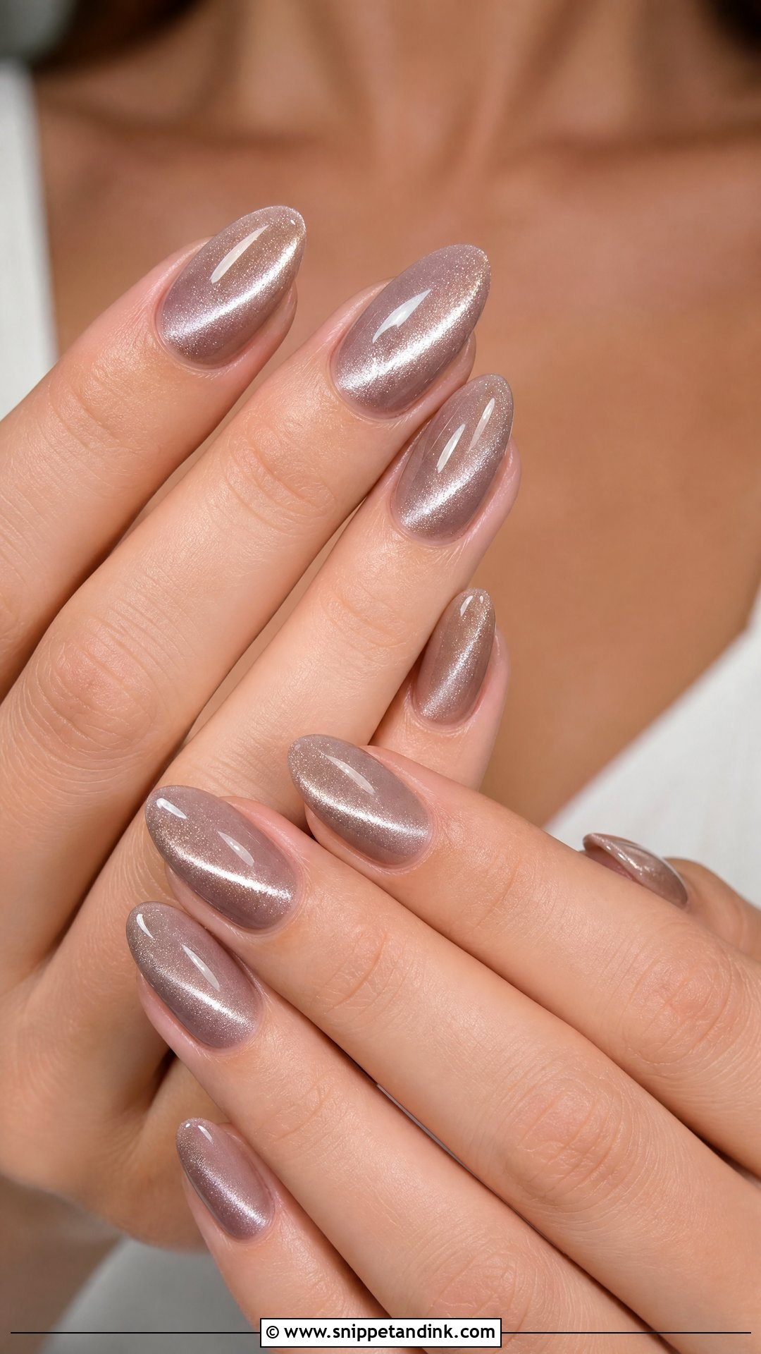 Cat Eye Wedding Party Nails - Snippet and Ink - 25 Wedding Party Nails