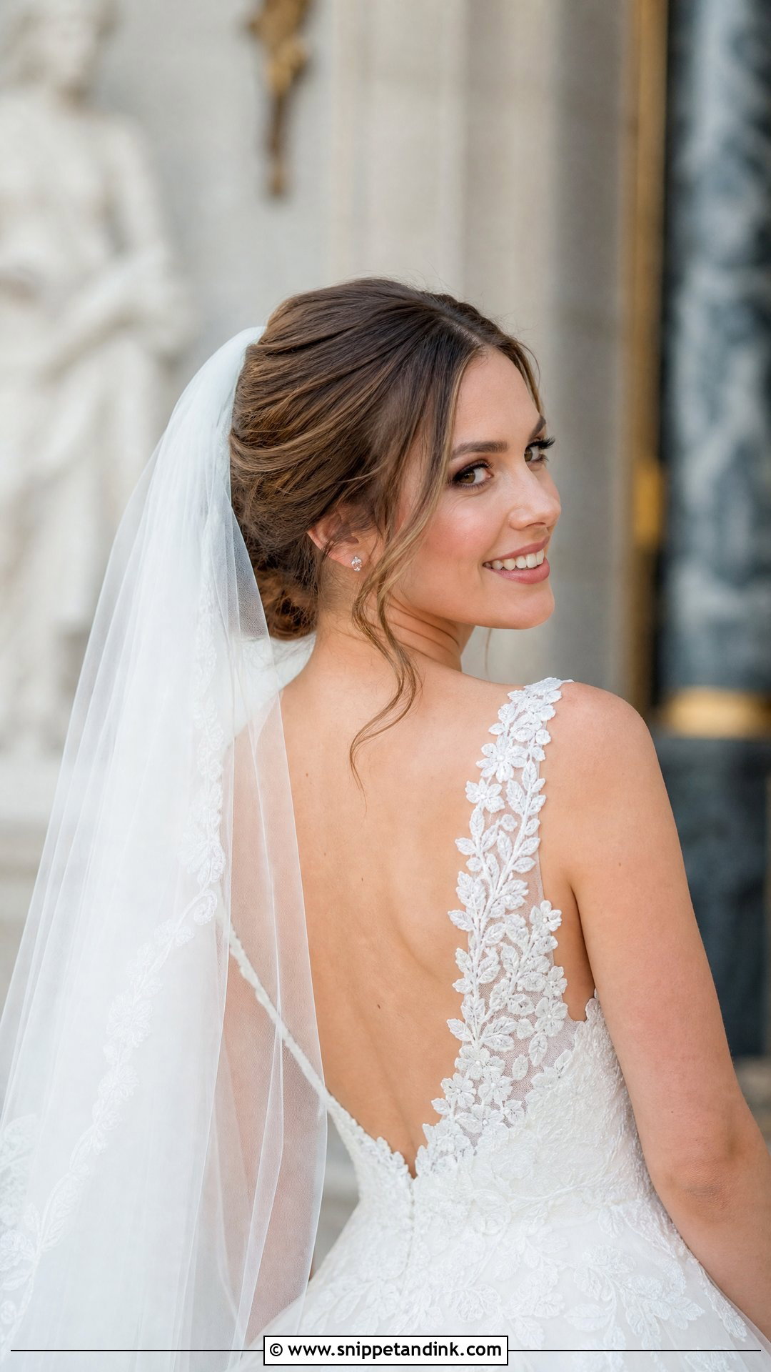 Cathedral Veil for Wedding - Snippet and Ink - 30 Hair Accessories for Wedding