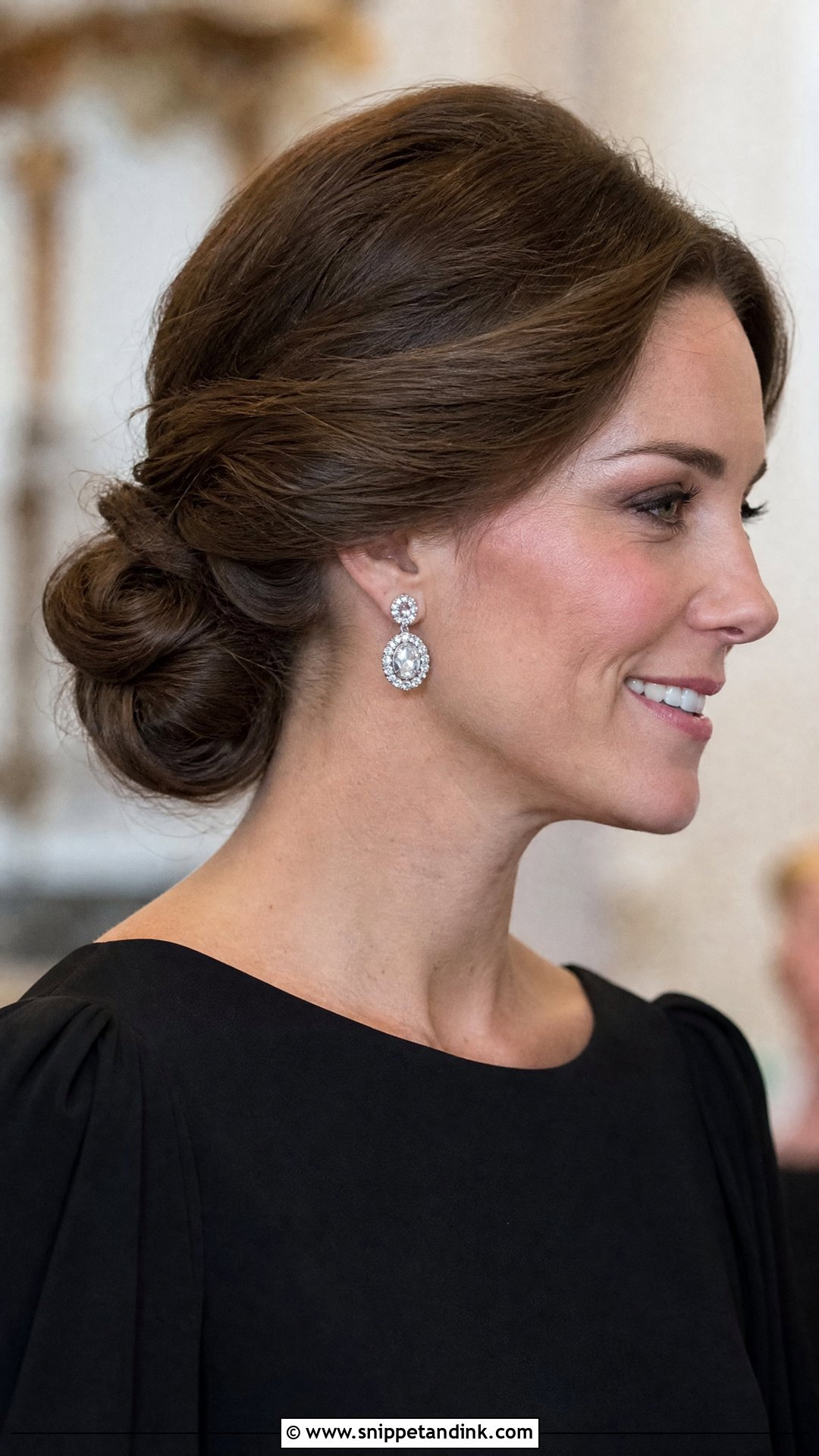 Catherine Middleton Chignon - Snippet and Ink - 15 Catherine Middleton Hair Ideas