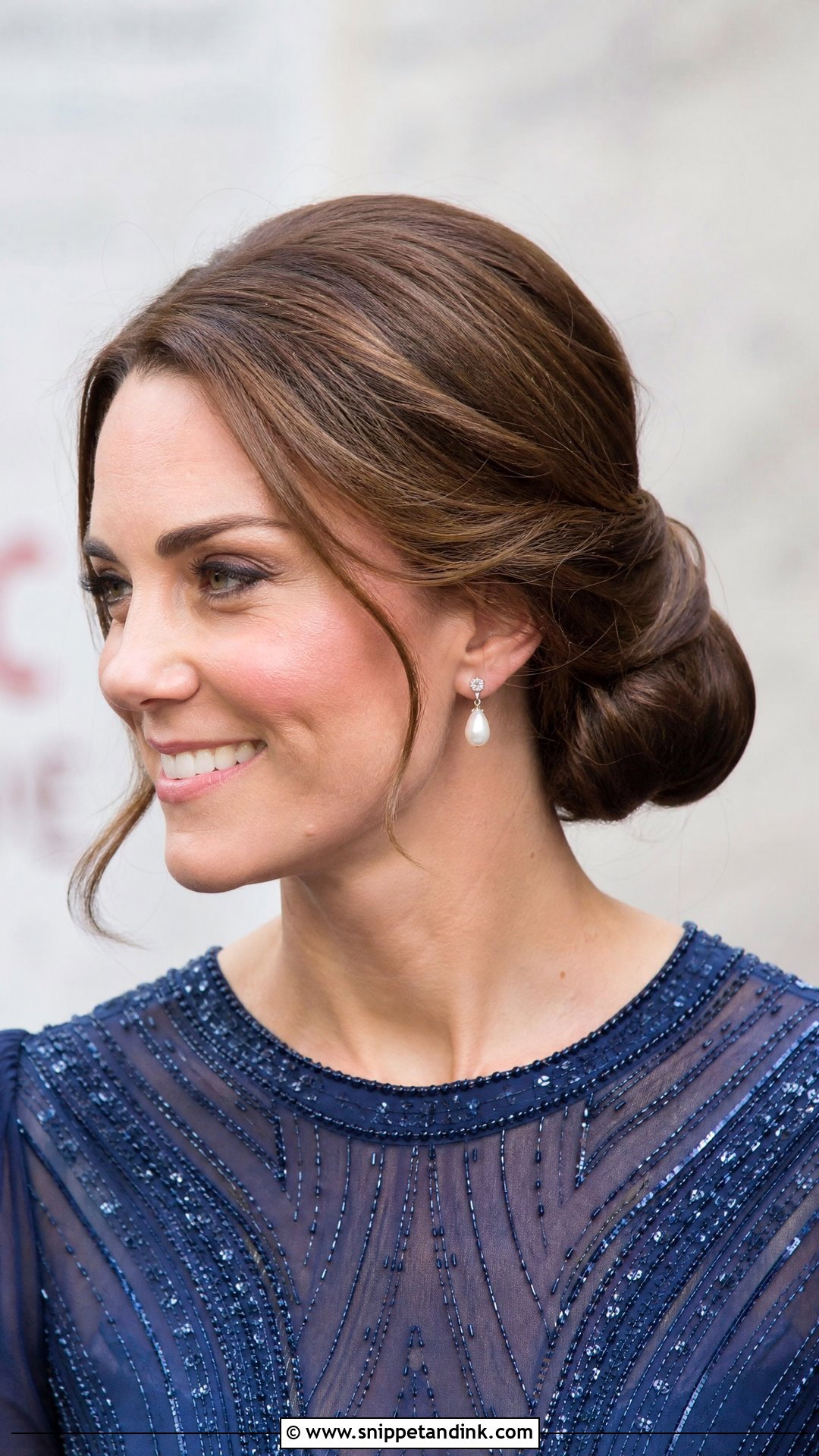 Catherine Middleton Low Bun - Snippet and Ink - 15 Catherine Middleton Hair Ideas