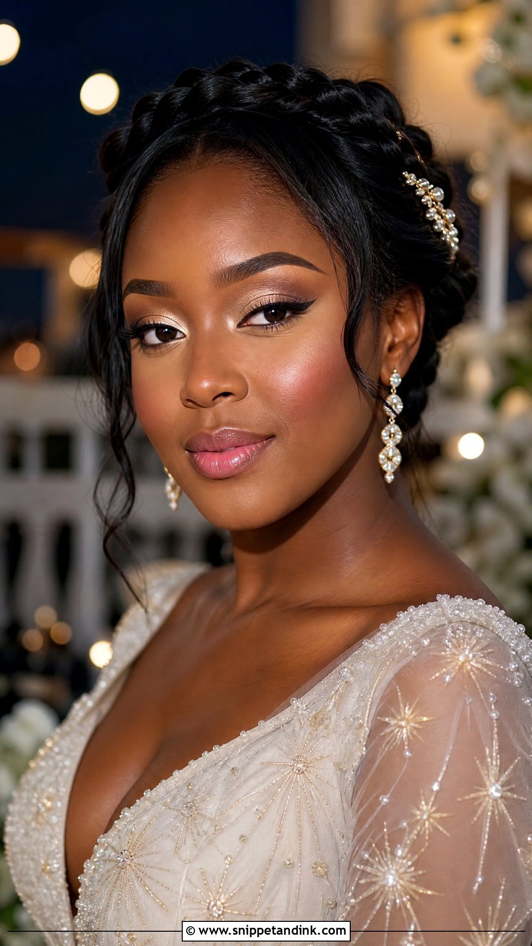 Celestial Wedding Makeup - Snippet and Ink - 25 Alternative Wedding Makeup Ideas