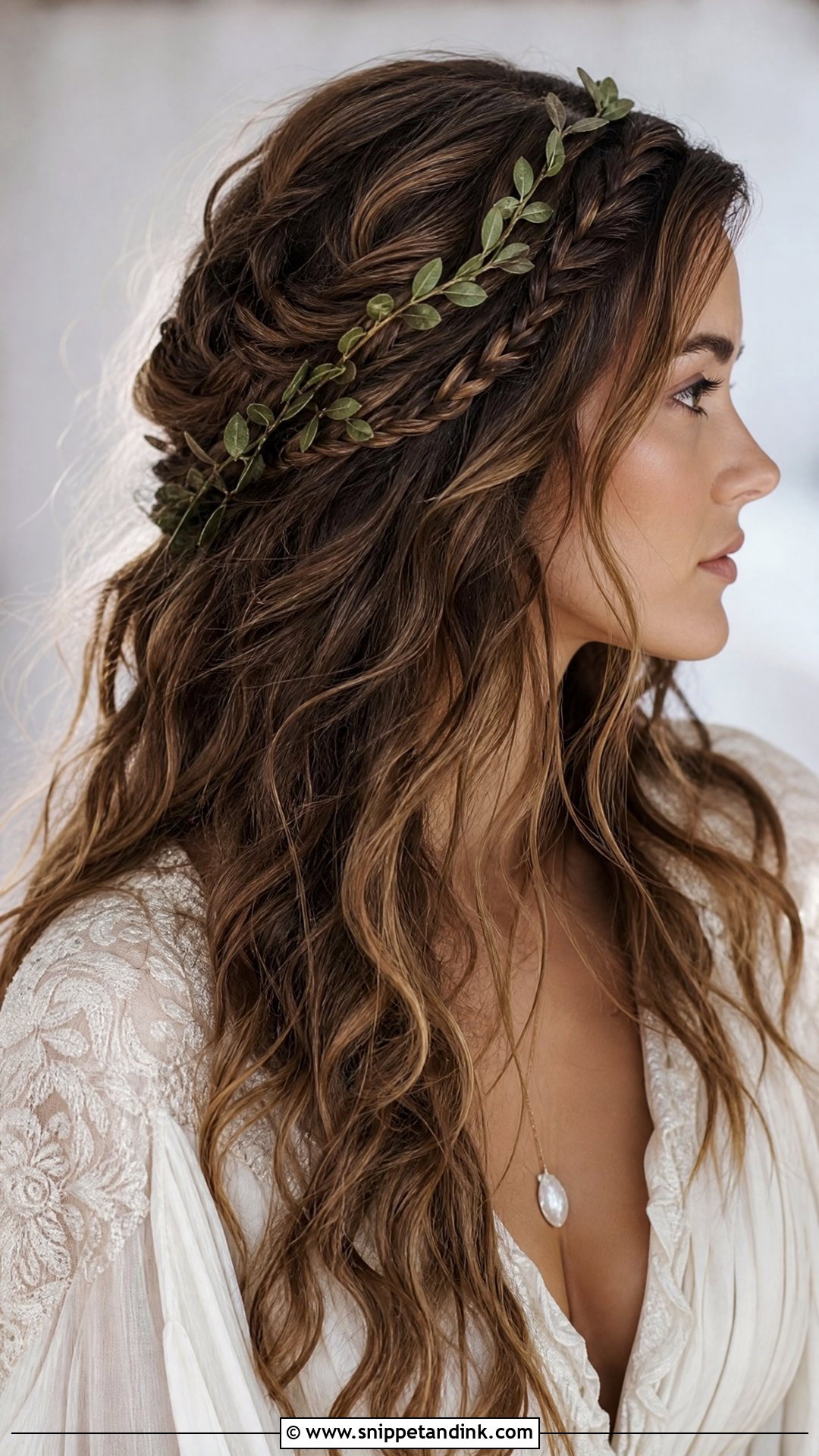 Celtic Boho Wedding Hairstyle - Snippet and Ink - 15 Celtic Wedding Hairstyles