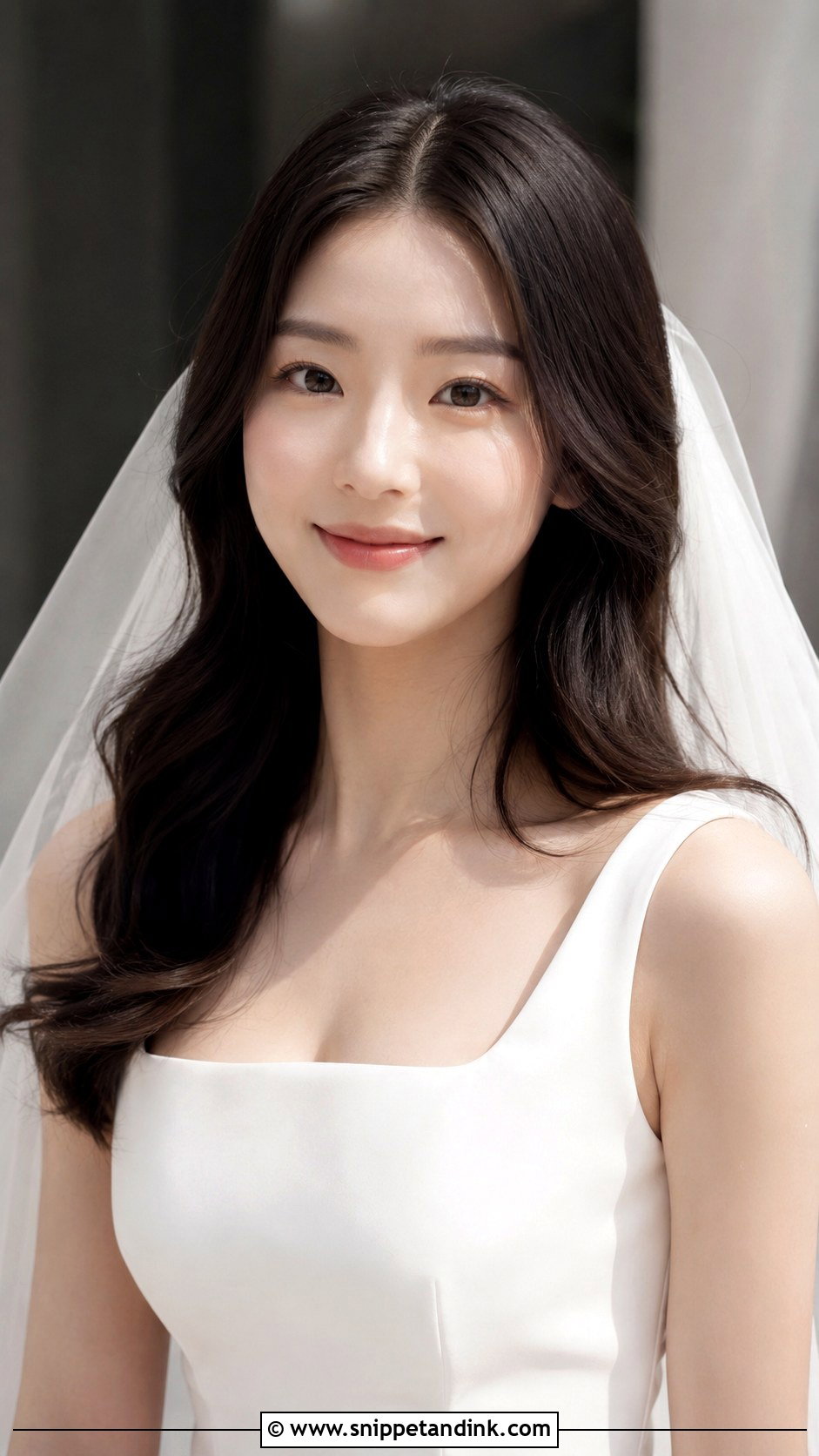 Center Part Wedding Hair Down - Snippet and Ink - 20 Medium Length Wedding Hair Down Ideas
