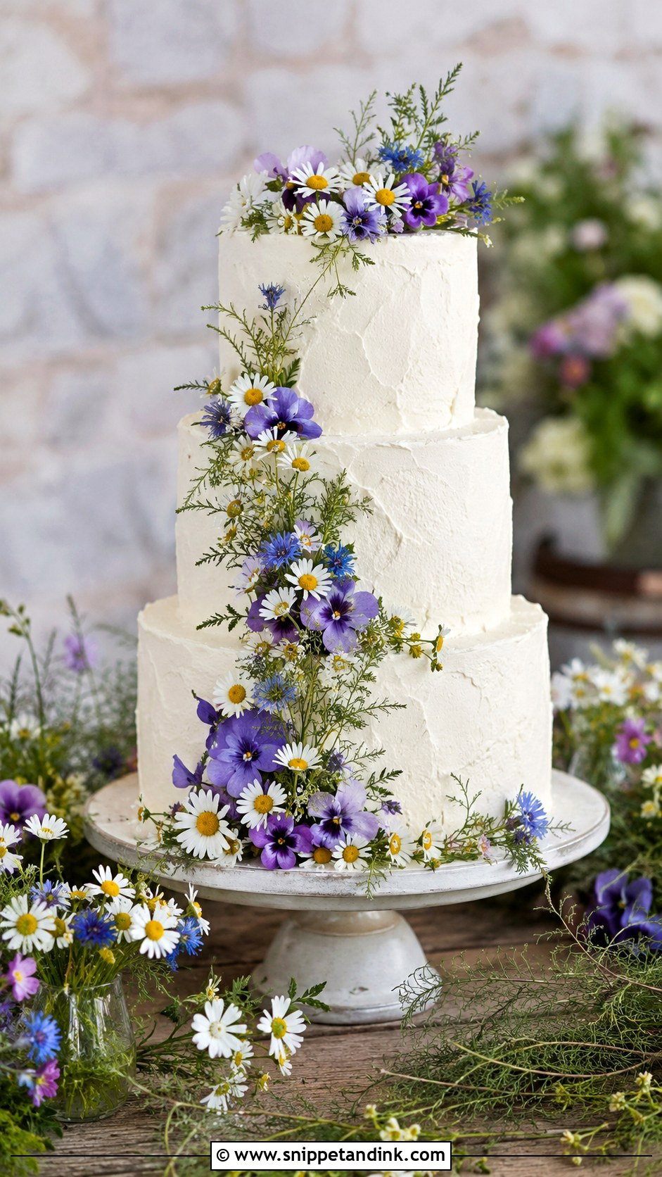 Chamomile Lemon Wedding Cake - Snippet and Ink - 20 Chamomile Wedding Cake Ideas