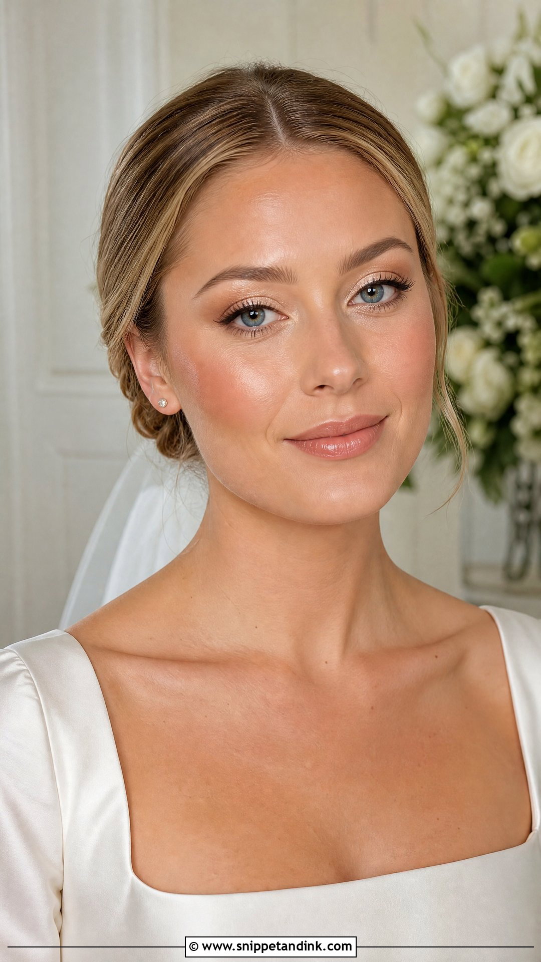 Champagne Bridal Eye Makeup - Snippet and Ink - 20 Bridal Makeup Eyes