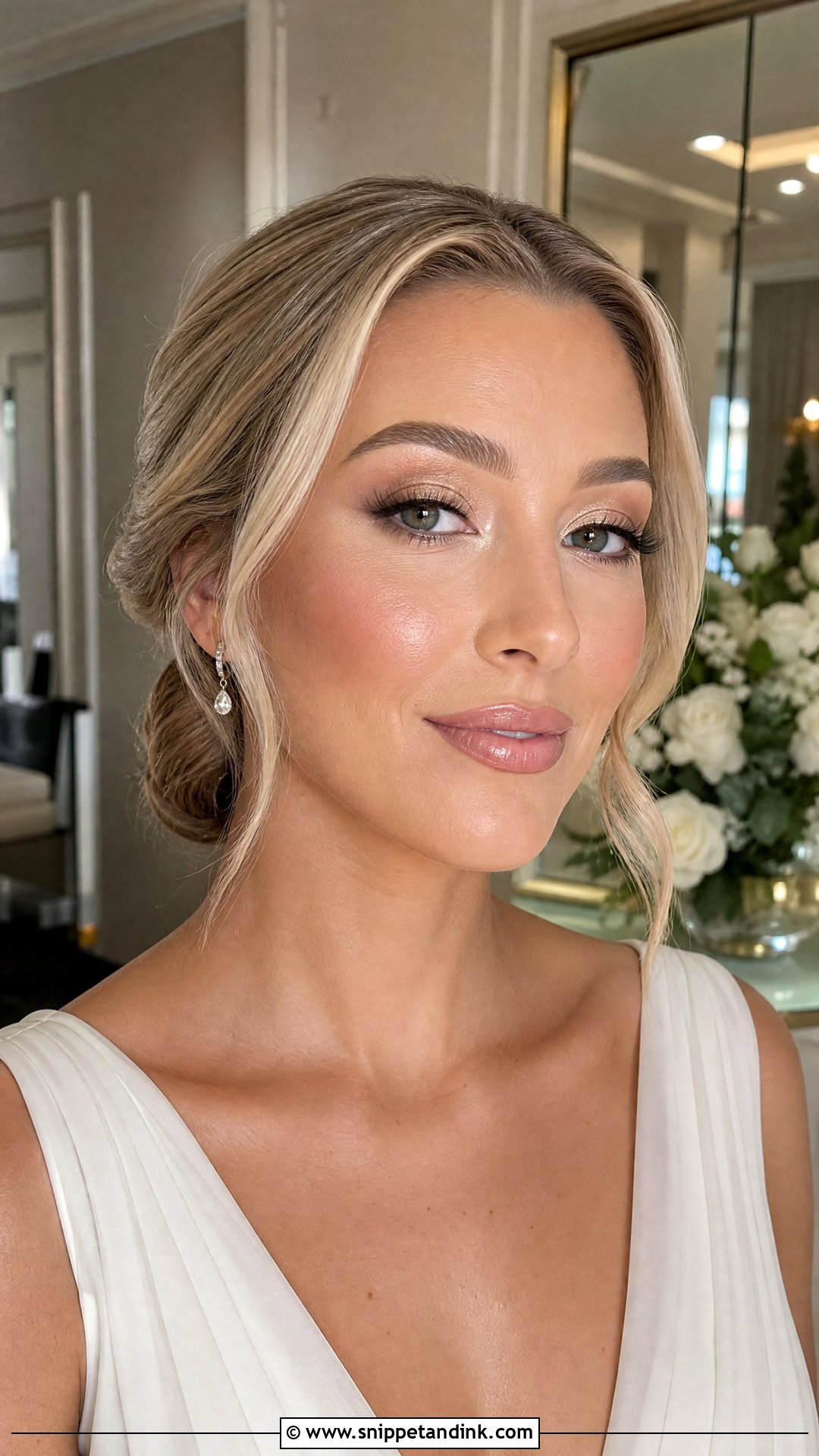 Champagne Bridal Eyeshadow - Snippet and Ink - 25 Bridal Eyeshadow Ideas