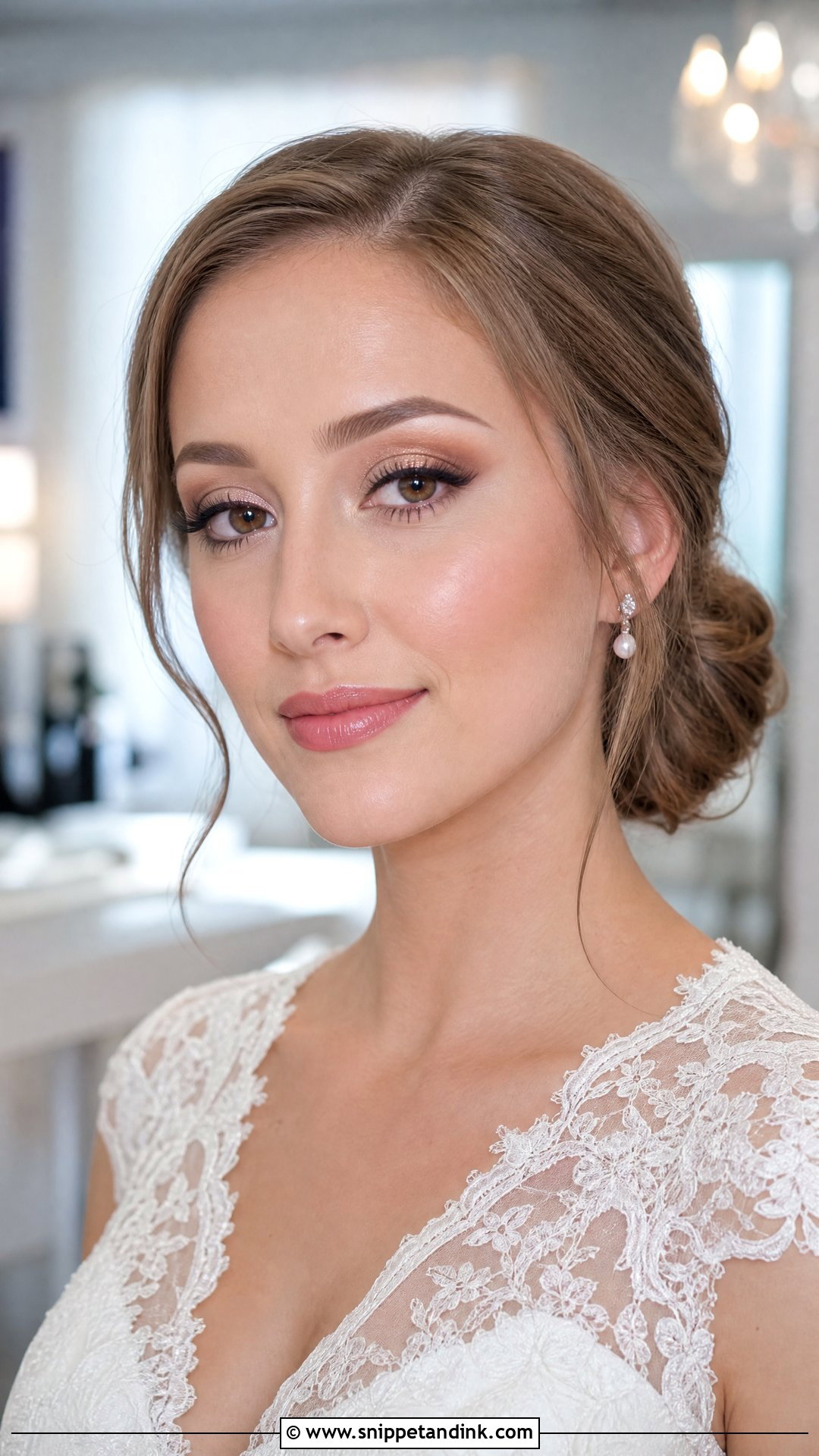 Champagne Bridal Makeup - Snippet and Ink - 20 Best Bridal Makeup Ideas