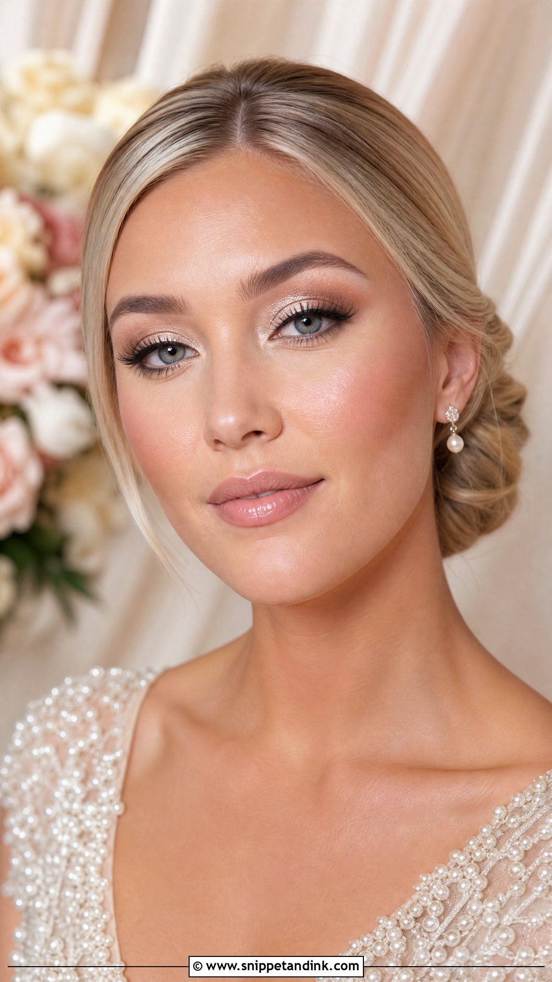 Champagne Bridal Makeup - Snippet and Ink - 20 Wedding Bridal Makeup Ideas
