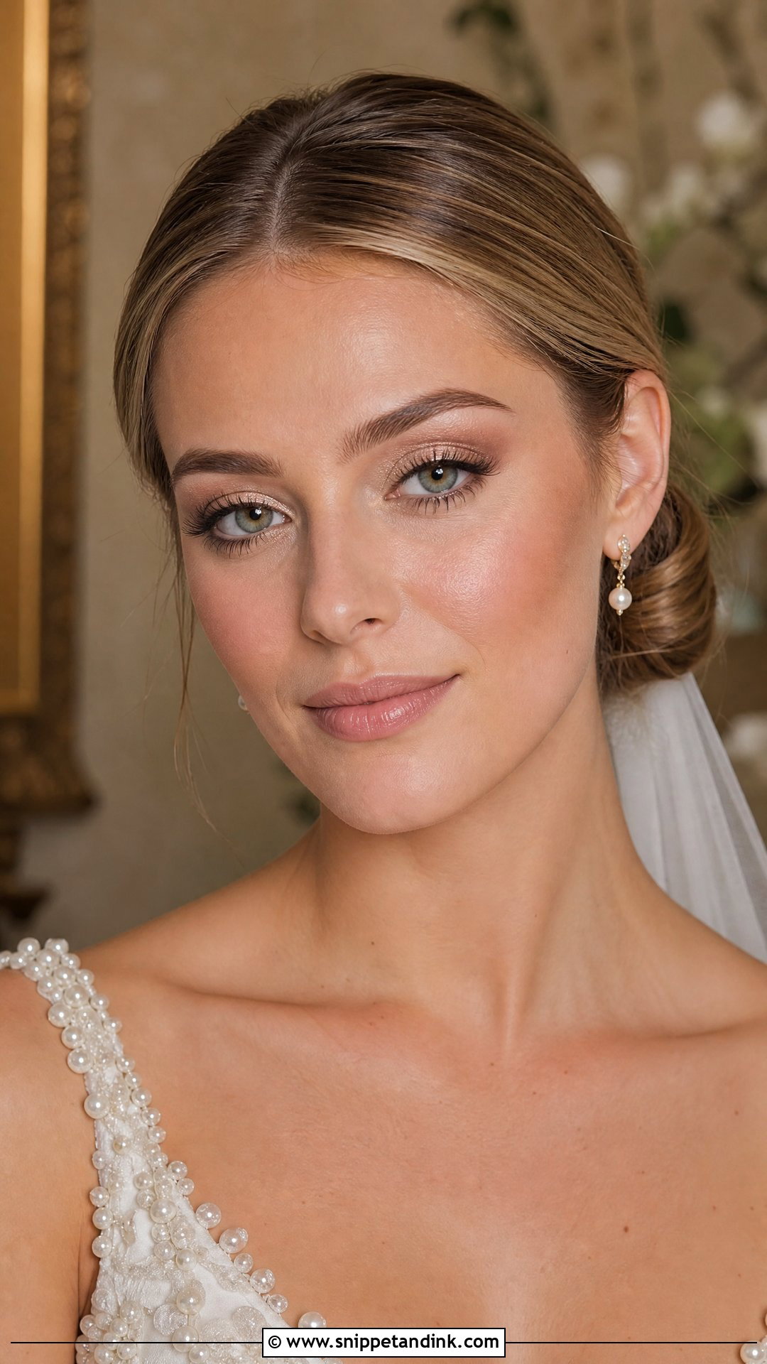 Champagne Bridal Makeup - Snippet and Ink - 25 Makeup for Wedding for Bride Ideas