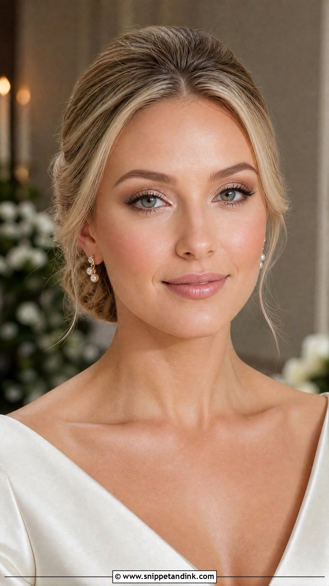 Champagne Bridal Makeup - Snippet and Ink - 20 Fresh Bridal Makeup Ideas