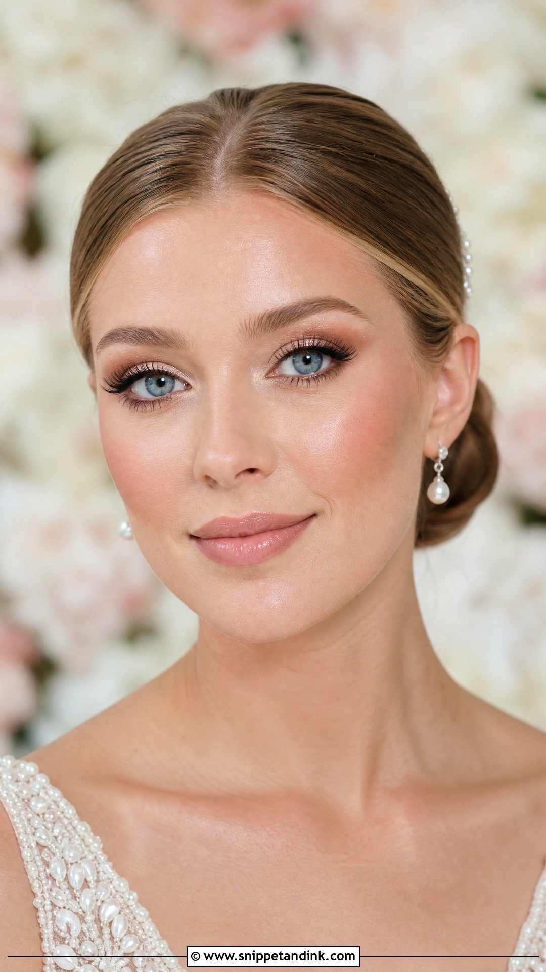 Champagne Bridal Makeup For Blue Eyes - Snippet and Ink - 20 Soft Bridal Makeup for Blue Eyes