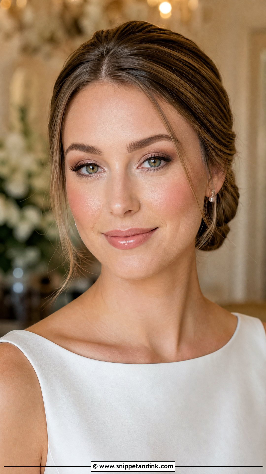 Champagne Bridal Makeup For Blue Eyes - Snippet and Ink - 25 Natural Glam Wedding Makeup for Blue Eyes