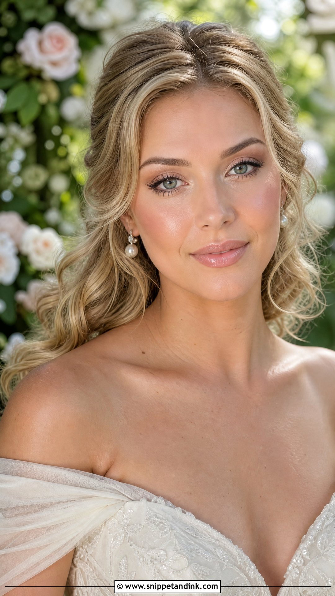 Champagne Bridal Makeup For Brown Eyes - Snippet and Ink - 35 Bridal Makeup for Brown Eyes