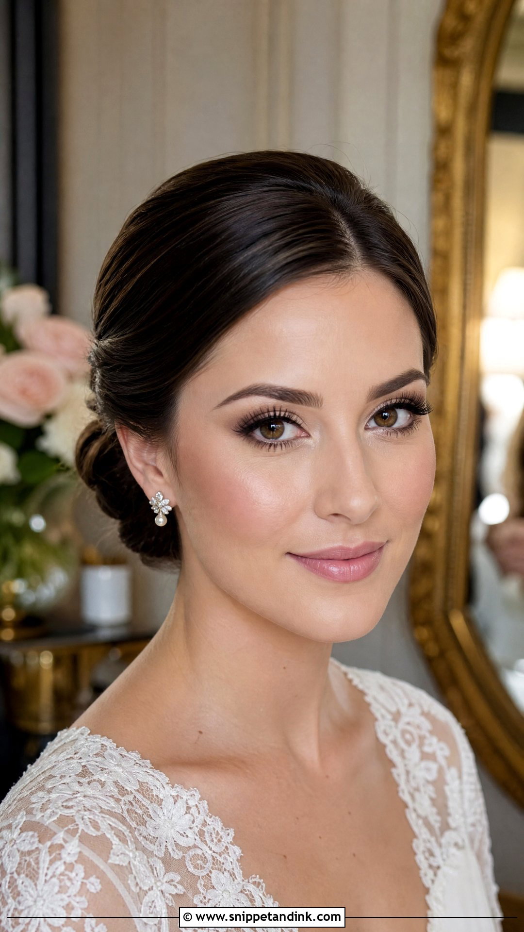 Champagne Bridal Makeup For Brunette Brown Eyes - Snippet and Ink - 20 Bridal Makeup Brunette Brown Eyes