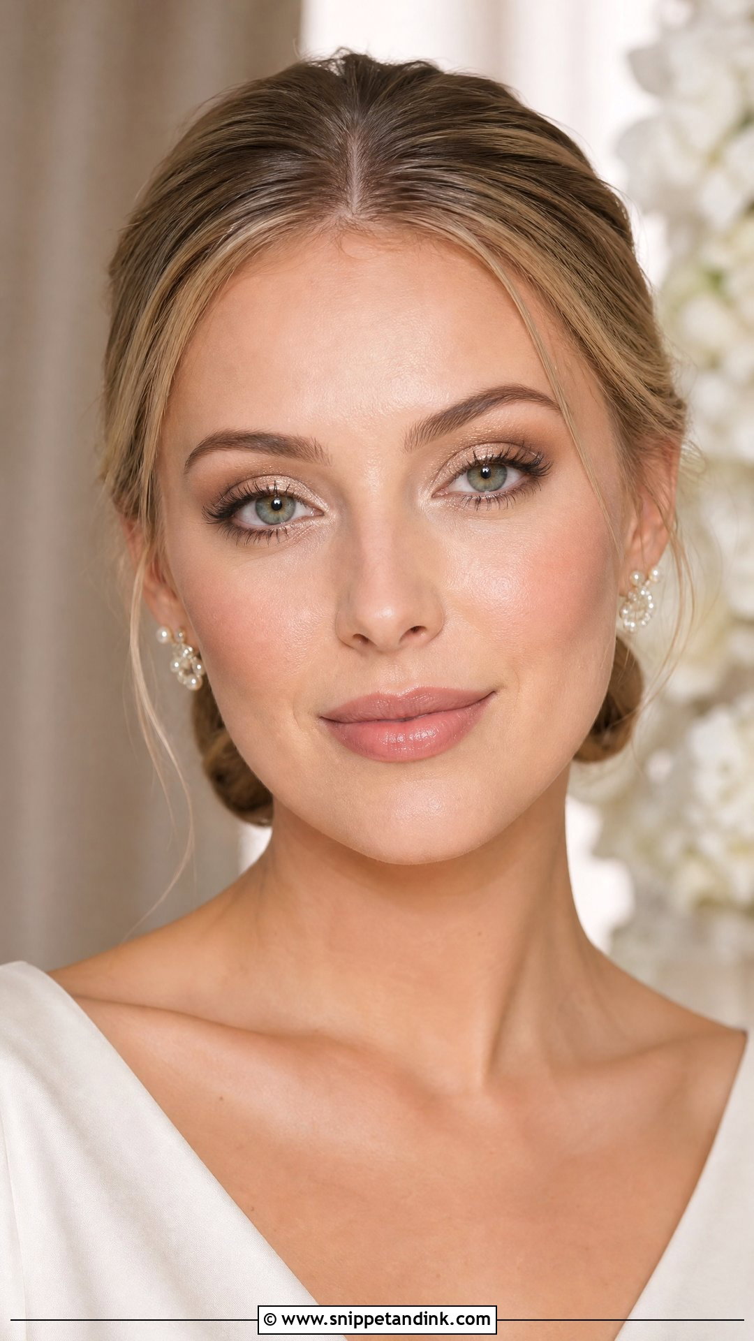 Champagne Bridal Makeup For Green Eyes - Snippet and Ink - 20 Bridal Wedding Makeup for Green Eyes