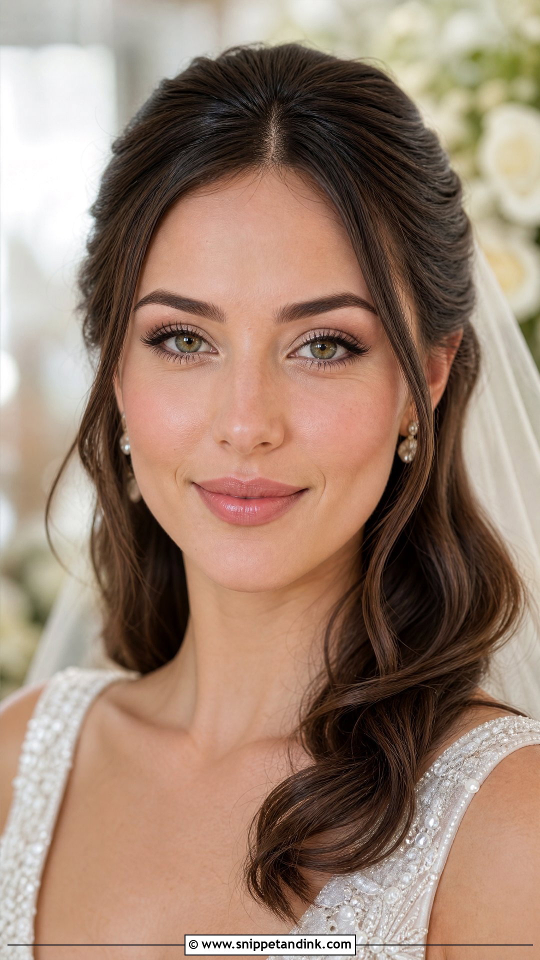 Champagne Bridal Makeup For Green Eyes Brunette - Snippet and Ink - 25 Bridal Makeup for Green Eyes Brunette